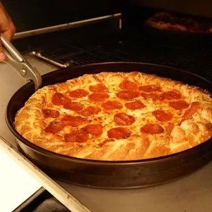 Pizza made fresh to order