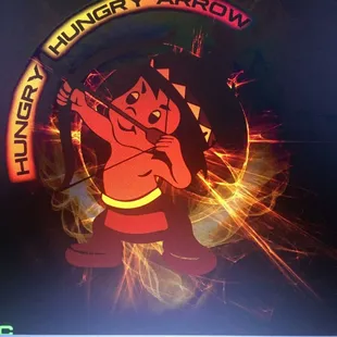 a woman holding a sword