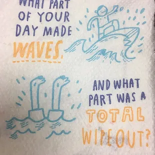 what part of your day made waves