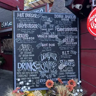 Menu as of 10/19/24