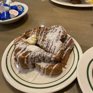 Cinnamon crunch French toast.