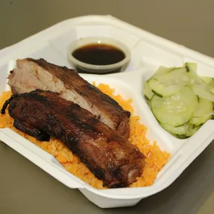 Yummy Pork Spare Ribs Plate