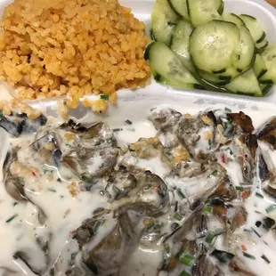 Hungry Kepuha Food Truck came to my work today.  I am vegan and this dish-- Padu Lalu - grilled Eggplant was amazing!!!  Highly Recommend.