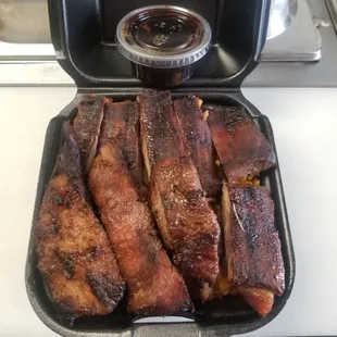 Pork spareribs.