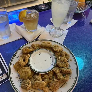 oysters and mussels, food
