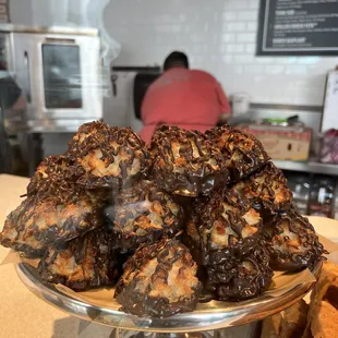 Chocolate macaroons