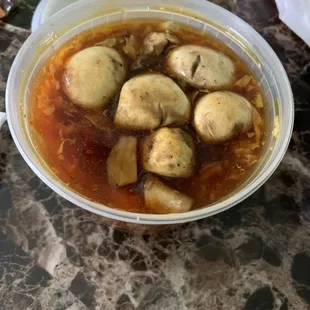 Hot and sour soup
