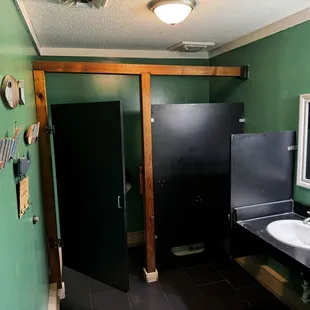 Dated men's bathroom