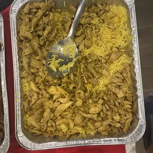 That chicken platter is really good!!