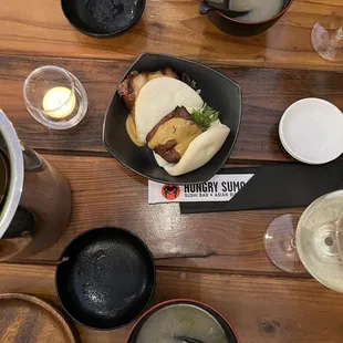 Crispy Mushroom Bao Buns