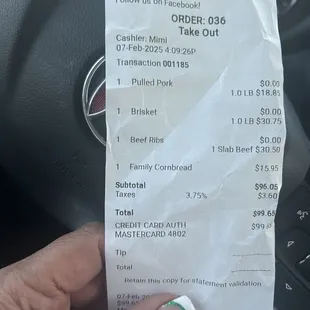 Total $99 down the drain