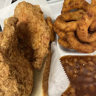 Fried Pork Chop Dinner