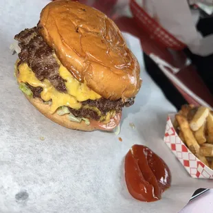 Double Meat Cheeseburger