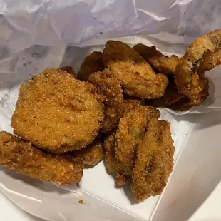 Spicy Fried Pickle Chips