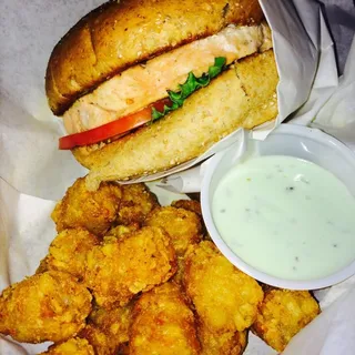 Salmon Burger