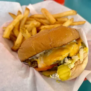 Say Cheese Cheeseburger