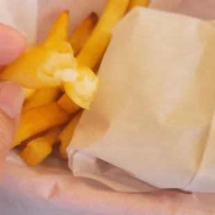 French Fries inside &amp; out