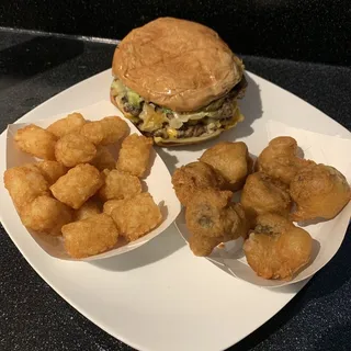 Bleu Cheese Cheeseburger
