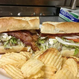 Whole Steak Bacon Ranch Hoagie