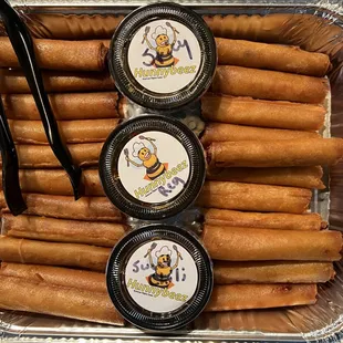 Shanghai Pork Lumpia tray