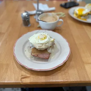 a plate of food on a table