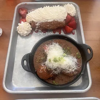 Buttermilk Biscuits with Honey Butter and Strawberry Jam