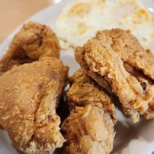Delicious fried chicken!