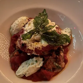 Eggplant Zucchini Parm