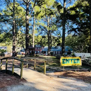 Treewalk Adventure and pony ride entrance