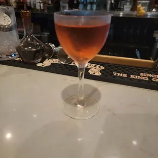 Ernesto  Lunazul Reposado Tequila, Luxardo Maraschino, grapefruit juice and lime juice