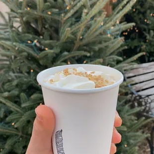 Campfire hot chocolate