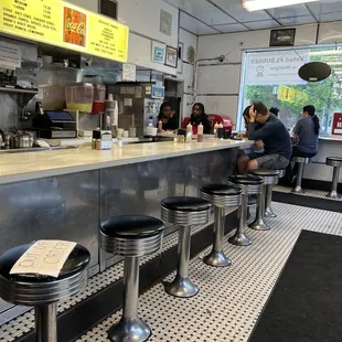 interior, sushi and sashimi