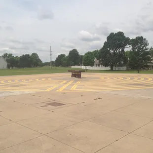 Lunch break? More like labyrinth break!!! :0D SO FUN!