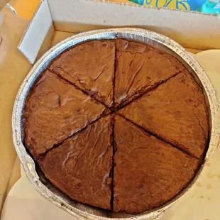 Brownie pie