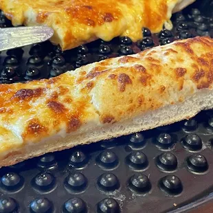 Just as you want your cheese stick to be, nice melt.