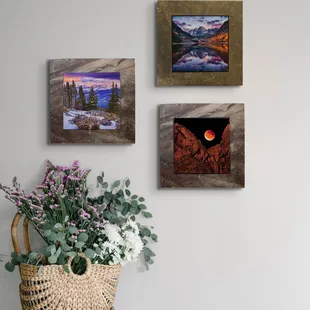 Colorado Photography by Joseph Thomas, printed on stone plaques make great groupings