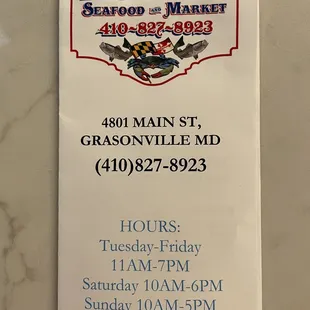 New hours! The info on Google is wrong.