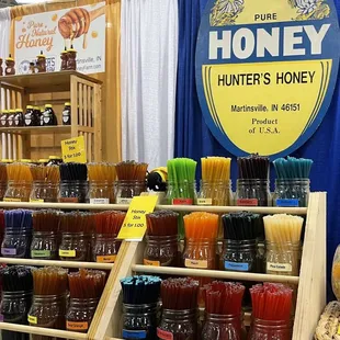 They have a booth at the state fair.