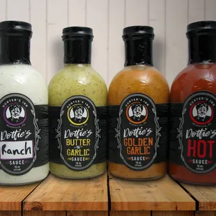 Do you love our homemade sauces???  Take one home!