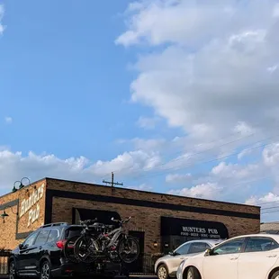 Easy location but painful parking