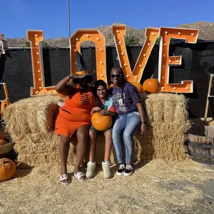 Photo opportunity of love for the fall season