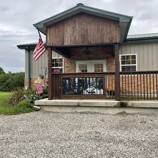 the front of the winery