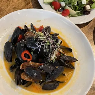 Steamed Maine Muscles