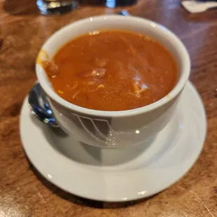 Snapping turtle soup