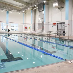 The 25-Yard pool is home to aquatic exercise classes and swim lessons at HFFA.