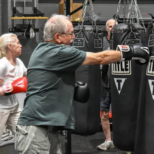 Rock Steady Boxing is a non-contact exercise program for people fighting Parkinson&apos;s disease.