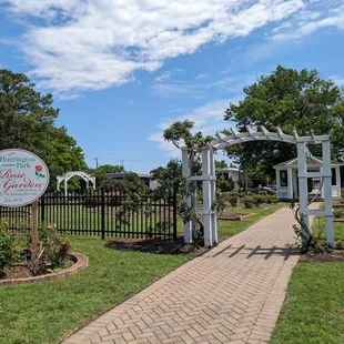 Entrance to Rose Garden