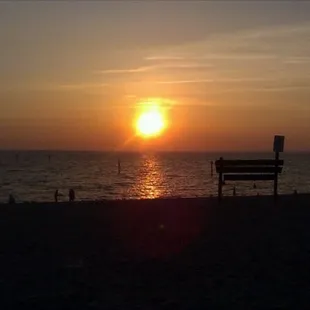 Sunset at Huntington Park