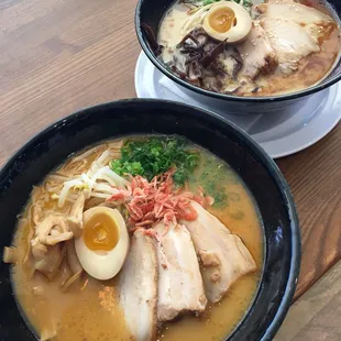 Shrimp ramen, Tonkotsu ramen