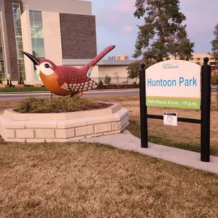 World's largest wren statue. October 2024